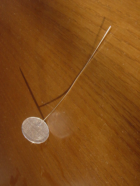 小型白金電極(白金溶接）